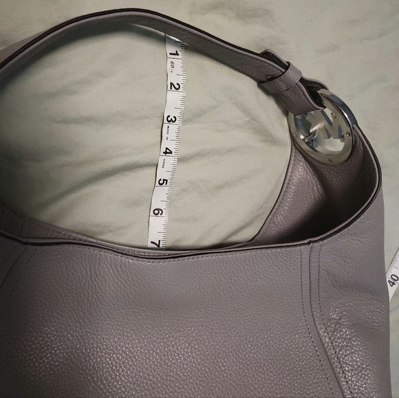 Michael Kors Fulton Shoulder Bag Grey - Picture 8 of 11